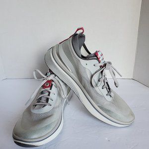 Bala Twelve 12 Nursing Shoes Gray Lace Up Sneakers Size 8 Woman's